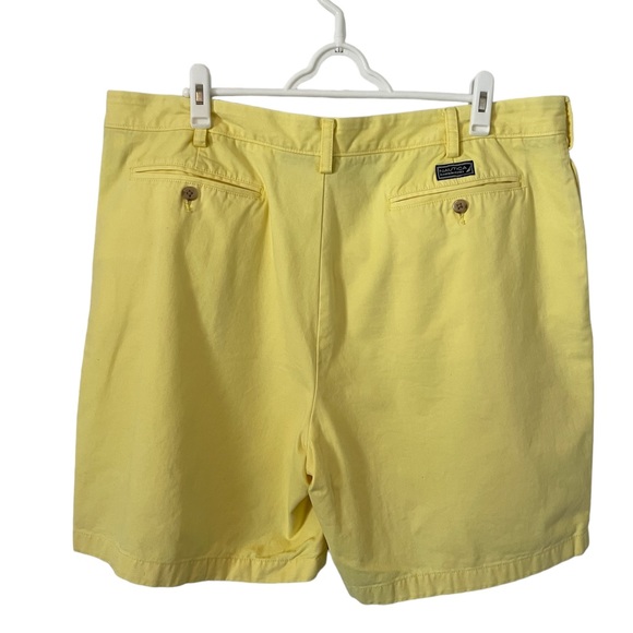 Nautica Mens Yellow Deck‎ Shorts, Size 40W - Picture 2 of 3